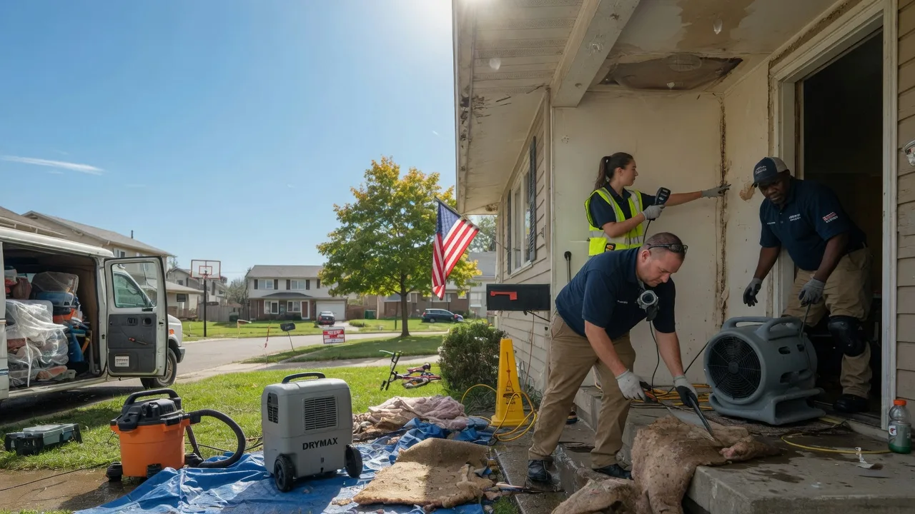 Water Damage Restoration in Reno, OH near me